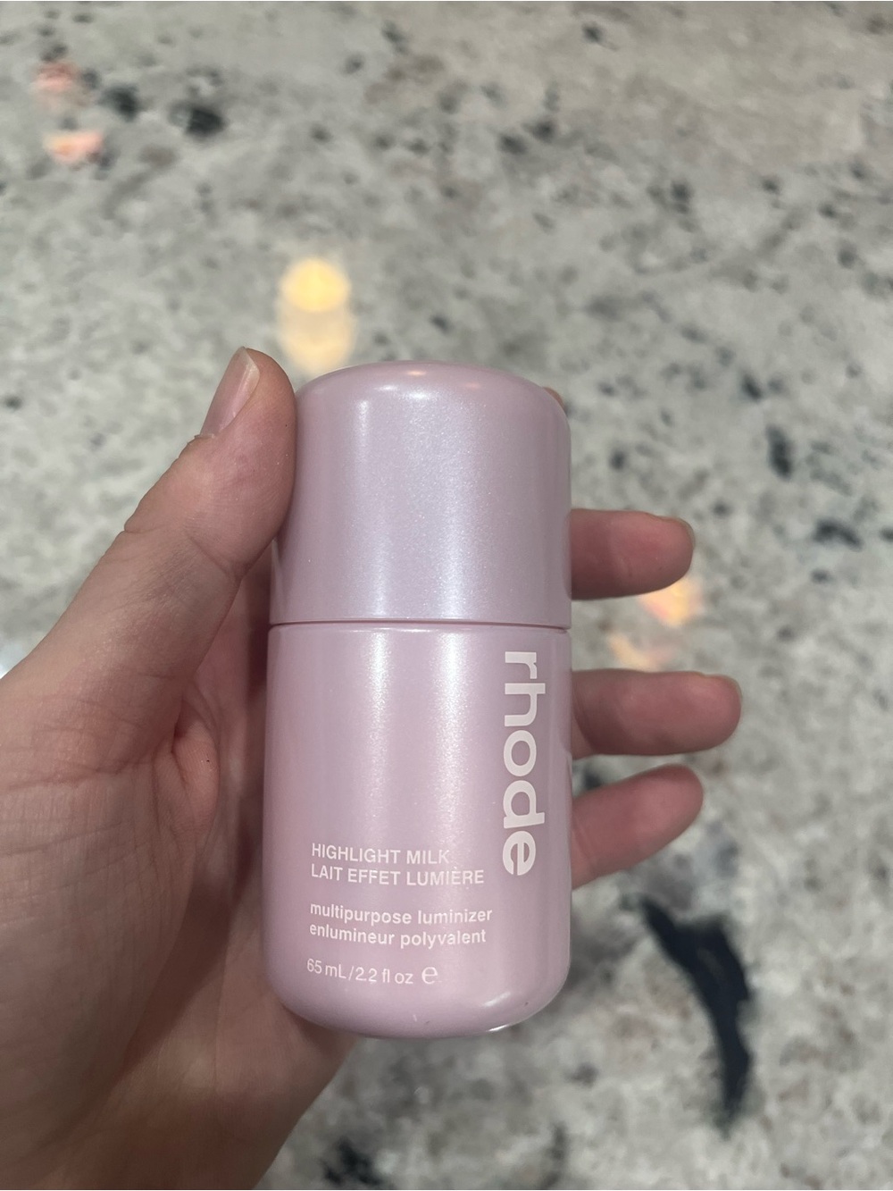 RHODE Highlight Milk Luminizer — Light Pink